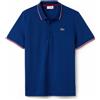 LACOSTE MAGLIA POLO T SHIRT UOMO LACOSTE YH7900 00 RJQ GG2808 COTONE BLU ORIGINALE PE