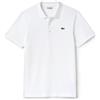 LACOSTE MAGLIA POLO T SHIRT UOMO LACOSTE L1230 00 001 GG2508 COTONE BIANCO ORIGINALE PE