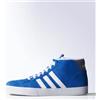 SCARPE SNEAKERS ADIDAS ORIGINAL DAILY ST MID F76514 BLU ROYAL PELLE SHOES UNISEX