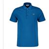 LACOSTE MAGLIA POLO T SHIRT UOMO LACOSTE L1230 00 8GB GG2609 COTONE BLU ORIGINALE PE