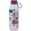 Stor Ecozen 650 ml bottiglia d'acqua per bambini con tappo con gancio Peppa Pig