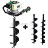Zipper TRIVELLA MOTOTRIVELLA A SCOPPIO 51,7CC CON ELICHE 100 150 200 MM ZIPPER ZI-ELB70
