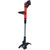 Black & Decker Tagliabordi a batteria litio 18V regolabile taglio 30cm STC1840-E