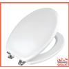 Sedile Water Copri WC Vaso Tavoletta Coperchio Copriwater Universale in di Legno
