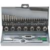 FERVI SET MASCHI E FILIERE HSS 32 PZ VALIGIA M3-M12 FERVI M032