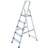 VIGOR SCALA IN ALLUMINIO SGABELLO COLIBRI CASA SUPER LEGGERA ROBUSTA ITALY GLS72!