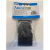 ASKOLL CONFEZ. 2 PZ. SPUGNA NERA FILTRO PURE IN S MINIMAXI AC090001 SIGILLATO !!