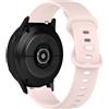 Avizar Cinturino per Galaxy Watch Active 2 40 mm in silicone flessibile rosa chiaro