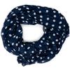 Emila Sciarpa blu uomo donna cotone grande pashmina fulard fular leggero primaverile