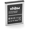 vhbw Batteria per Samsung Comment SCH-R380 Comeback SGH-T559 1100mAh
