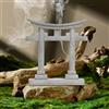 Giappone Torii Gate Shrine Modello Figurine Materiale in PVC per la