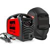 Telwin 815861 Force 125 Saldatrice Inverter ad Elettrodo Completa di Maschera, 230 V, Rosso, Force 125 + maschera