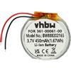 vhbw Batteria per Garmin Tactix Delta Solar, Tactix Charlie, Tactix Delta 450mAh 3,7V