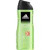 adidas, Active Start Gel Doccia Bagnoschiuma 3 in 1 per Corpo, Capelli e Viso, Formula Vegana, 400ml