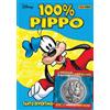 100% PIPPO + MEDAGLIA ROCKERDUCK - 100% DISNEY 37 -PANINI DISNEY