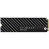 Western Digital WD_BLACK SN750 500 GB NVMe SSD Interno con dissipatore di calore per (D3Z)