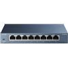 TP-Link TL-SG108 Non gestito Gigabit Ethernet (10/100/1000) Nero