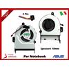 ASUS Ventola Fan CPU ASUS (spessore 10mm) K55VM 13GN5O10M010-1 13GN8910P010-2