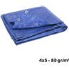 Honsdar Industry Telo occhiellato impermeabile mt 4x5 blu 80 gr/m² - piscina...