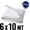 Honsdar Industry Telo telone impermeabile occhiellato mt 6x10 BIANCO 120 gr/m²