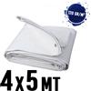 Honsdar Industry Telo telone impermeabile occhiellato mt 4x5 BIANCO- 120 gr/m²