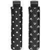 PERLETTI Ombrello Mini Donna Parapioggia Sole Pieghevole Manuale Perletti Linea Basic