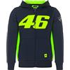 Valentino Rossi 46 Felpa Bambini e Ragazzi (Pacco da 1)