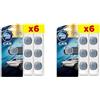 AMBI-PUR Ambi Pur Profumatore Auto, 6 Deodoranti Auto, Fragranza Oceano, Elimina Odori, Fino a 30 Giorni di Profumo per Deodorante, Facile da Agganciare (Confezione da 2)