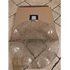 IVV Centro tavola IVV Home & table piatto diametro 41 cm decoro foglia oro