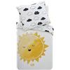 Hibboux 80 x 80 cm Cosmic Sun Baby Duvet Cover Set