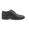 Geox scarpe da uomo nere eleganti in pelle francesine derby classiche Gladwin