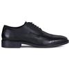 Geox scarpe da uomo eleganti in pelle nere derby francesine classiche Gladwin