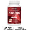 Pslalae Panax Ginseng Rosso Coreano-Ginsenoside Ad Alta Resistenza, Energia E Resistenza