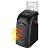 MAURER TERMOVENTILATORE STUFA ARIA CALDA 400 W TIMER A PARETE NERO MAURER COD.FI51214