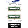 Samsung 2 x Samsung RAM SODIMM 4 GB DDR4 3200 MHz 260 pin 2 x 4gb = 8 gb Sottocosto