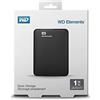 Western HD HARD DISK ESTERNO 2,5 1TB WESTERN DIGITAL USB 3.0 WD ELEMENTS WDBUZG0010BBK