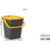 Ecoplast Pattumiera Ecoplus lt 20 Coperchio Giallo Ecoplast