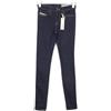 Diesel Skinzee 0813C Donna Jeans W24/L32 Blu Super Slim Skinny Ragazze Stretch