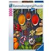 Ravensburger Puzzle 1000 Pezzi, Spezie sul Tavolo, Collezione Paesaggi (l1A)