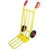 UTILIA CARRELLINO PORTA SACCHI CARRELLO PORTAPACCHI 200KG LEGNA BASE MOBILE RUOTE PIENE