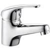 MISCELATORE PER LAVABO BAGNO CROMATO ARGENTO OTTONE MODELLO BARI