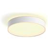 Philips Hue White Ambiance Enrave, Plafoniera Smart, Media, Bluetooh, 19.2 W, Telecomando Dimmer Switch Inlcuso, Bianca