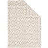 Noukie's - Coperta in mussola - Babou & Kendi - Leopardo- Ecru/terracotta - 75 x 100 cm