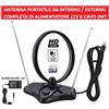 Superior Antenna Digitale Terrestre Tv 12V Da Per Camper Portatile Interna Amplificata 5G
