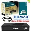 Humax Ricevitore Digitale Satellitare HD con SCR Ricevitore Satellitare Tivusat Gold H