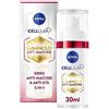 NIVEA Cellular Luminous630 Siero Anti-Età 30 ml, Siero viso antirughe, macchie e segni del tempo, Siero viso acido ialuronico con booster di collagene, Siero antimacchia viso giorno e notte