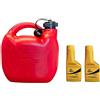 Bardahl Tanica 5 litri con olio miscela Bardahl garden 2 tempi motosega decespugliatore