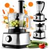 Profi Cook Robot da cucina ProfiCook® 3in1 | frullatore, robot da cucina e spremiagrumi | 1200W | trita, grattugia, impasta | Velocità variabile | apertura di riempimento | 11 accessori inclusi | PC-KM 1063