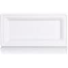 Subitodisponibile 100 Piatti rettangolari bagassa biodegradabili biocompostabili 26x13cm 1E24