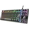 Trust GXT 833 Thado TKL tastiera USB QWERTY Italiano Nero